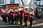 Hornchurch Drum and Trumpet Corps Carols in Romford Market