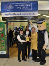 Romford Police SNT Shop in The Liberty 2014 Deputy Mayor