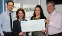 Mullis and Peake SNAP charity cheque