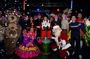 Mayor switches on Christmas lights 2014