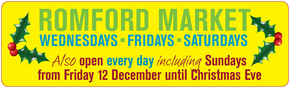 Romford Market Christmas 2014 logo