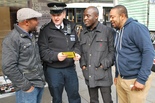 Police crime prevention advice in Romford Market