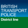 British Transport Police District Line logo