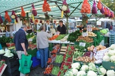 Romford Market fruit and veg stall