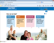 Care Act Carepoint web site screen grab