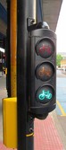 low level cycle traffic signals for bikes
