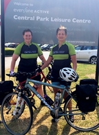 Central Park Prudential Ride London cyclists