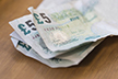 £5 five pound notes