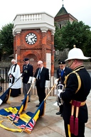 Rainhyam War Memorial rededication 2014