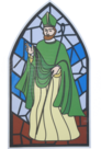 St Patrick's School stained glass window