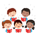Carol singing children