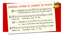 online crime GSO-Christmas_sheet_music_on_red