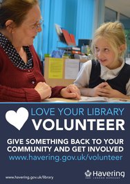Library Volunteers wanted image
