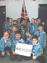  6th Squirrels Heath Beaver Scouts Clean for the Queen