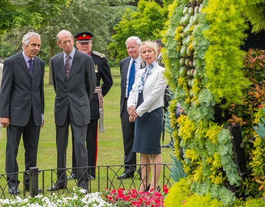 Duke of Kent at Langtons 12 June 2018