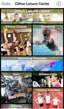 Sport & Leisure app