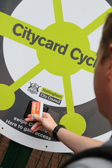 citycard cycle hubs