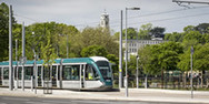 Tram work University Boulevard