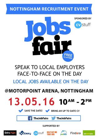 Jobs Fair May 13th 2016