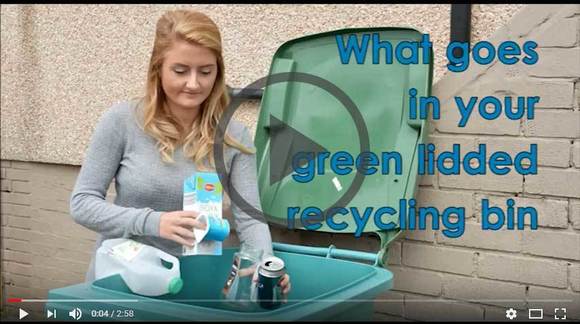 Green lidded bin video