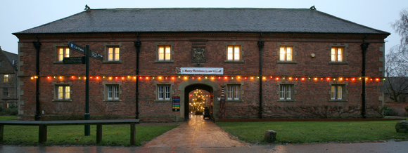 Rufford Abbey at Christmas