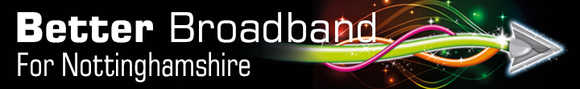 Better Broadband for Nottinghamshire logo