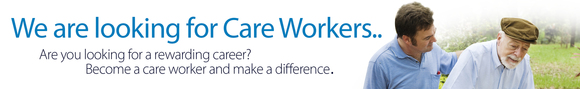 We are looking for care workers