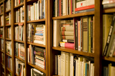book shelves