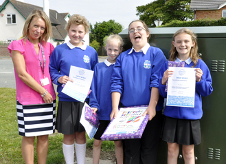 Finalists and Natalie Johnson