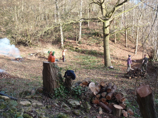 Corbet Wood Work Party