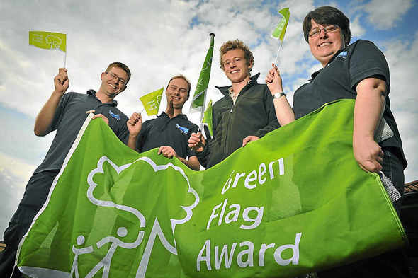 Green flag award at SVCP
