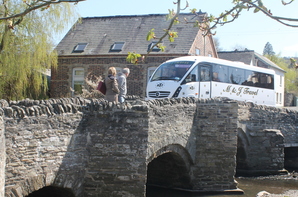 Castle Connect over Clun bridge