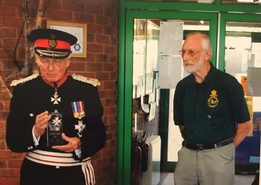 Lord Lieutenant presenting award