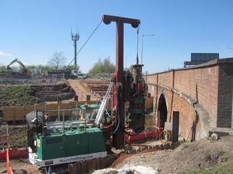 A45 Bridge - Pile Driving