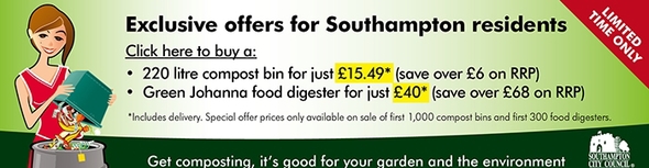 Exclusive offers on composters and food digesters