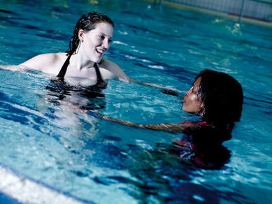 Swimming at The Quays