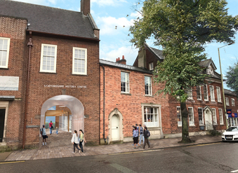 SHC arch artists impression