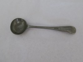 Small spoon stamped 'County Mental Hospital, Stafford'