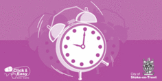 Time to tell us alarm clock