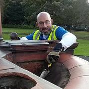 Volunteer Matt at Hanley Park