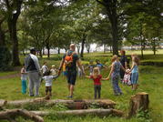 Outdoor event at Hanley Park