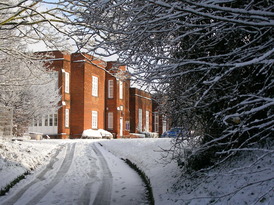 Museum in the snow