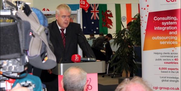 CGI to bring 620 jobs to Bridgend thanks to Welsh Government Support