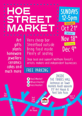 Hoe Street Market poster