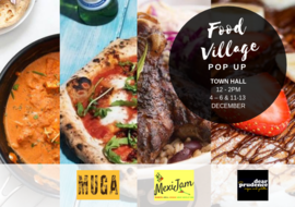 Town Hall pop up food village 2018