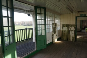 Leyton Cricket Ground inside pavilion