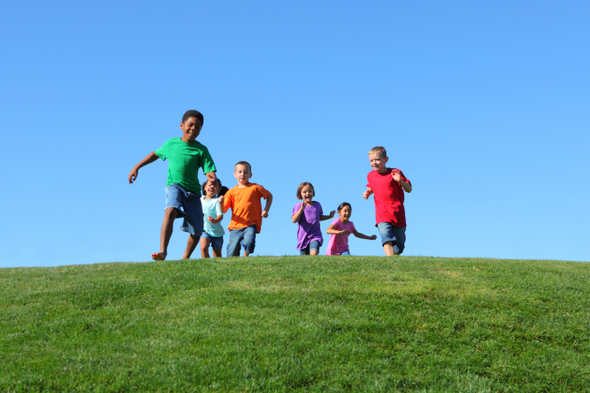 Clean Air / Children Running