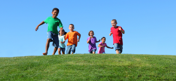 Clean Air / Children Running