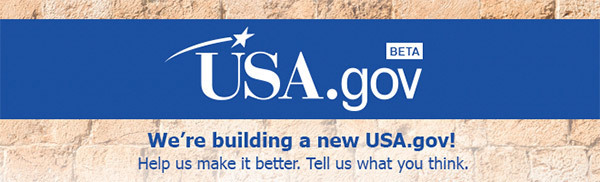 USA.gov banner image