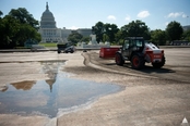 Reflecting Pool Clean-up